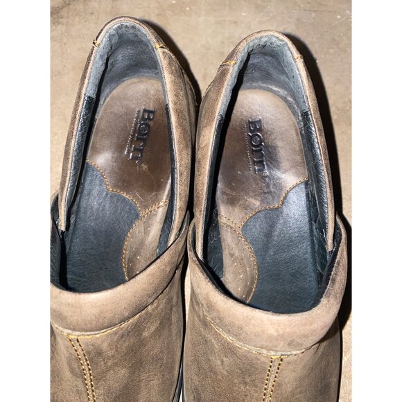 Ankle Boots Size 9 Womens Leather Western Clogs Heels Slip On Loafers Cowboy - Picture 7 of 16